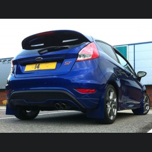 Ford Fiesta ST Mud Flaps by RallyFlapZ (4) - Spirit Blue (2017 - 2018) MK7